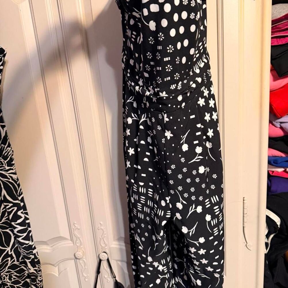 Sugar Women's Black and Navy Jumpsuit